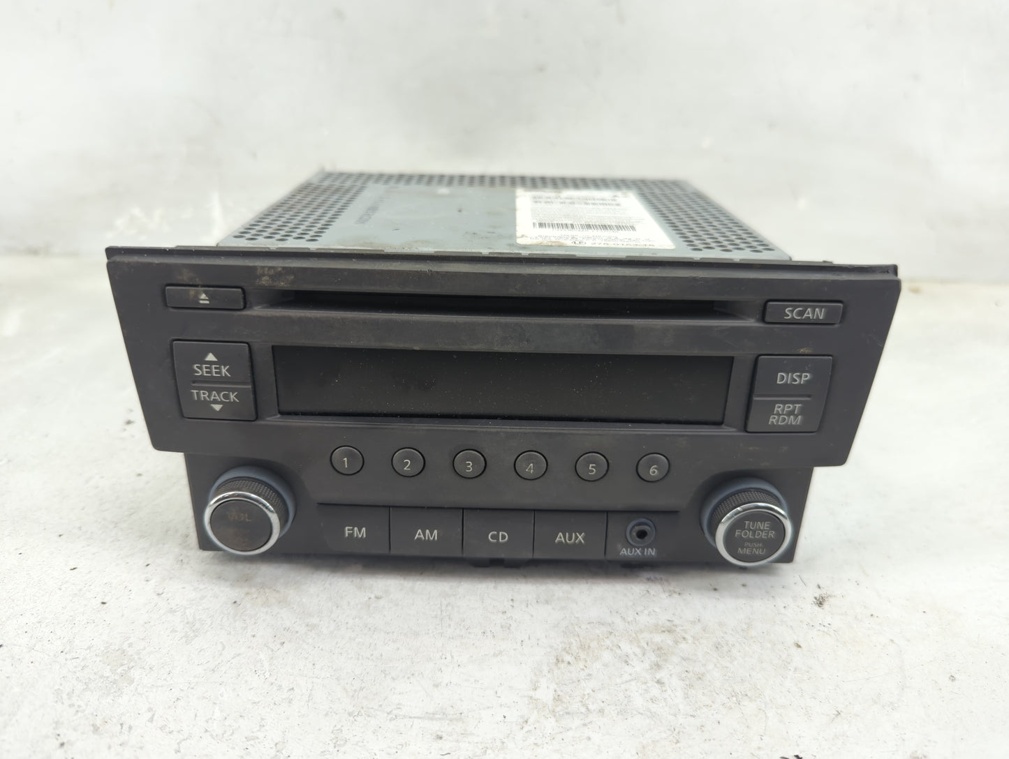 2013-2014 Nissan Sentra Radio AM FM Cd Player Receiver Replacement P/N:28185 3RA0A Fits Fits 2013 2014 OEM Used Auto Parts -