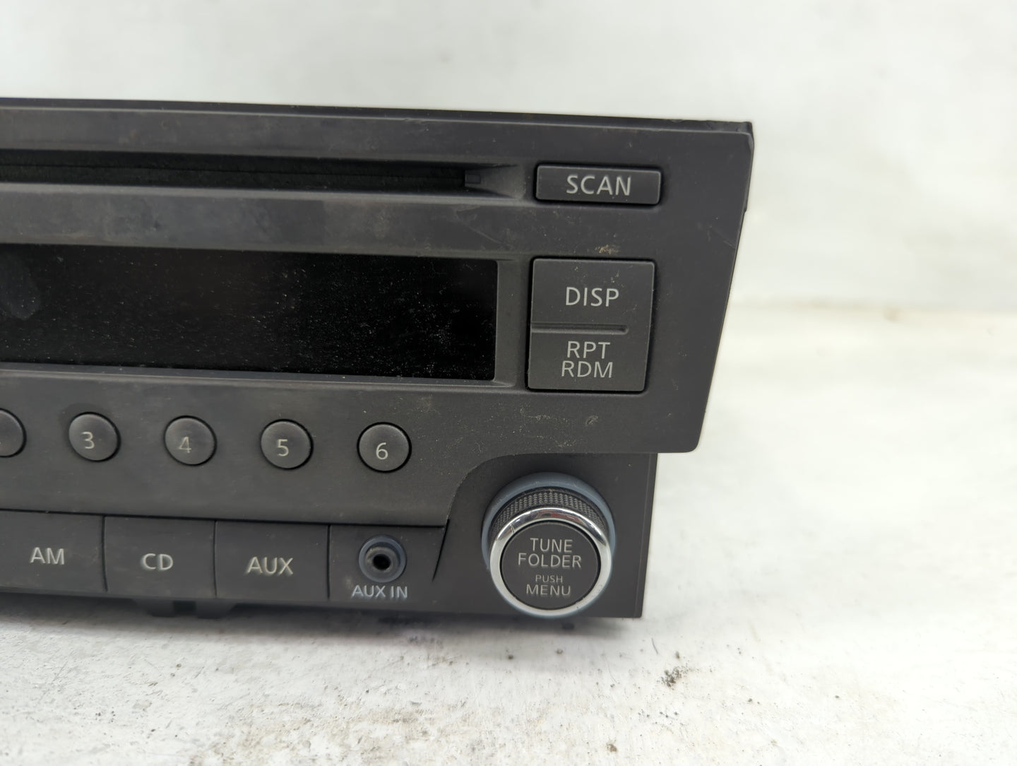 2013-2014 Nissan Sentra Radio AM FM Cd Player Receiver Replacement P/N:28185 3RA0A Fits Fits 2013 2014 OEM Used Auto Parts -