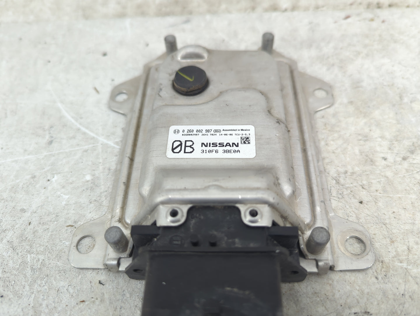 2014 Nissan Sentra PCM Engine Control Computer ECU ECM PCU OEM P/N:0 260 002 987 310F6 3BE0A Fits OEM Used Auto Parts - Oemu