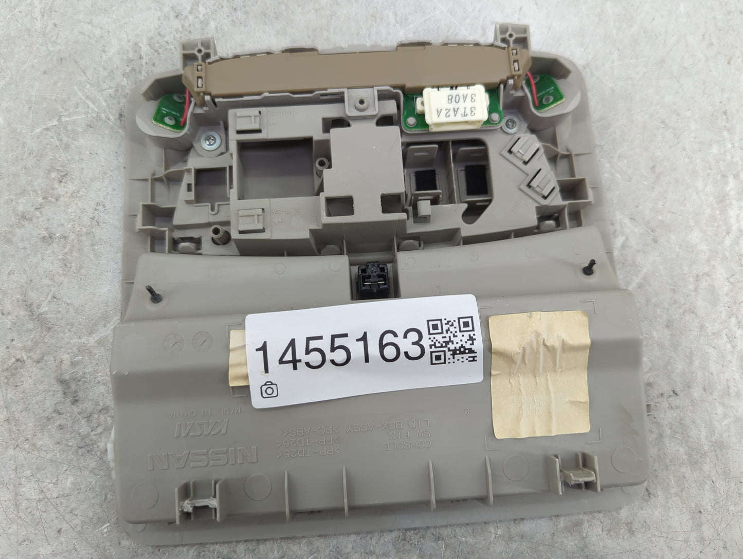 2014 Nissan Sentra Overhead Roof Console - Oemusedautoparts1.com