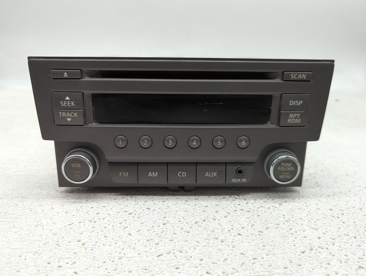 2013-2014 Nissan Sentra Radio AM FM Cd Player Receiver Replacement P/N:28185 3RA2A Fits Fits 2013 2014 OEM Used Auto Parts -