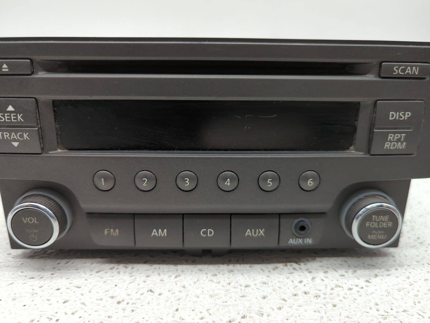 2013-2014 Nissan Sentra Radio AM FM Cd Player Receiver Replacement P/N:28185 3RA2A Fits Fits 2013 2014 OEM Used Auto Parts -