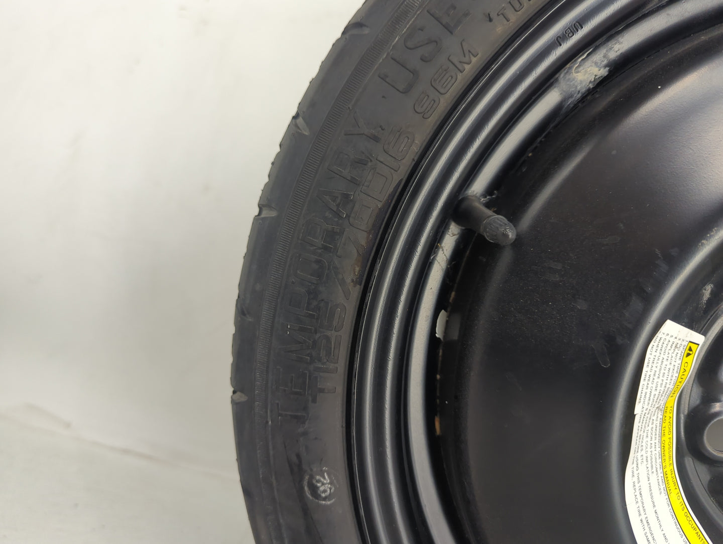 2013-2015 Nissan Sentra Spare Donut Tire Wheel Rim Oem 1462122 - Oemusedautoparts1.com