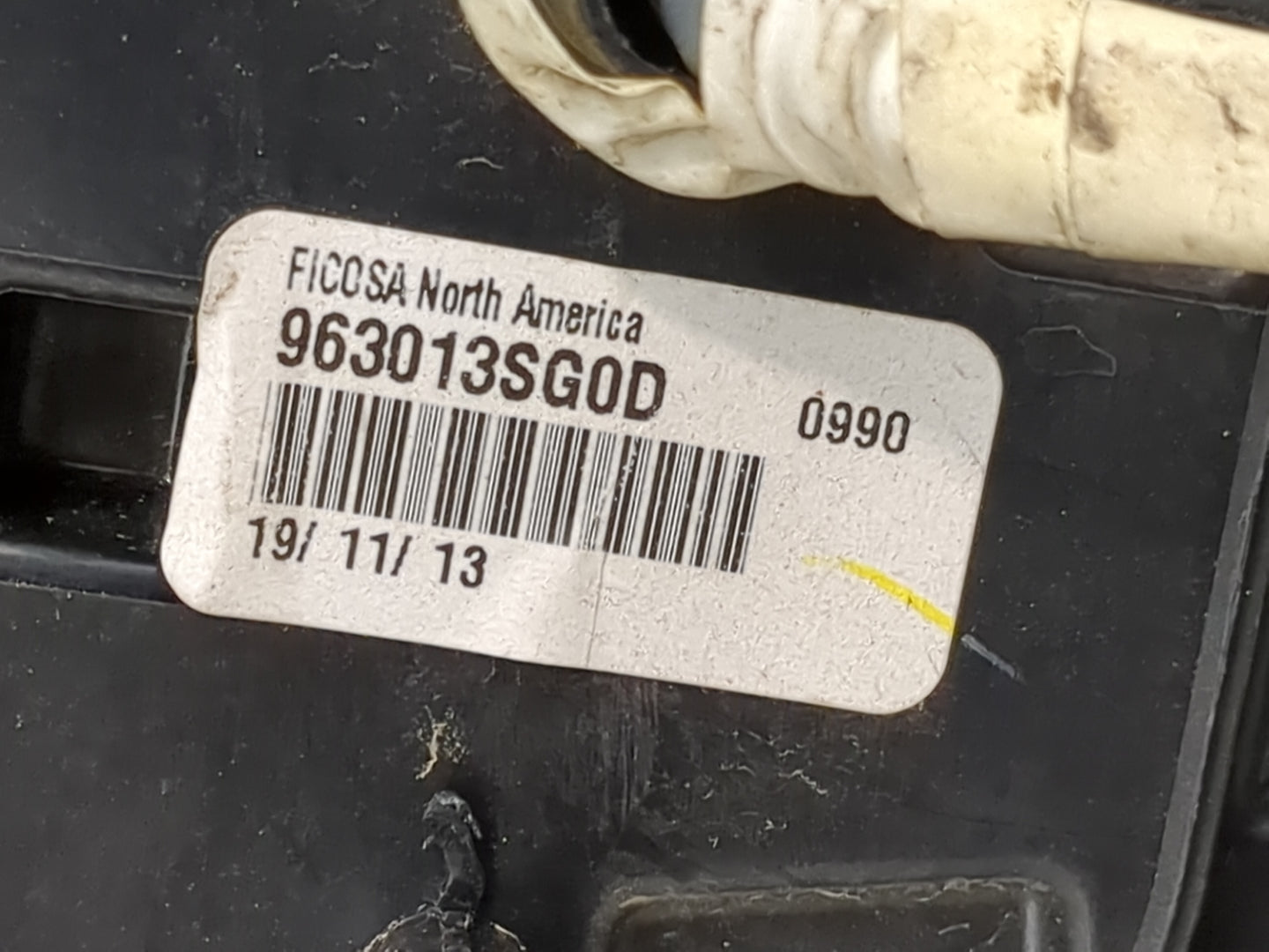 2013-2015 Nissan Sentra Passenger Side View Mirror - Right Door Mirror OEM Used - Oemusedautoparts1.com