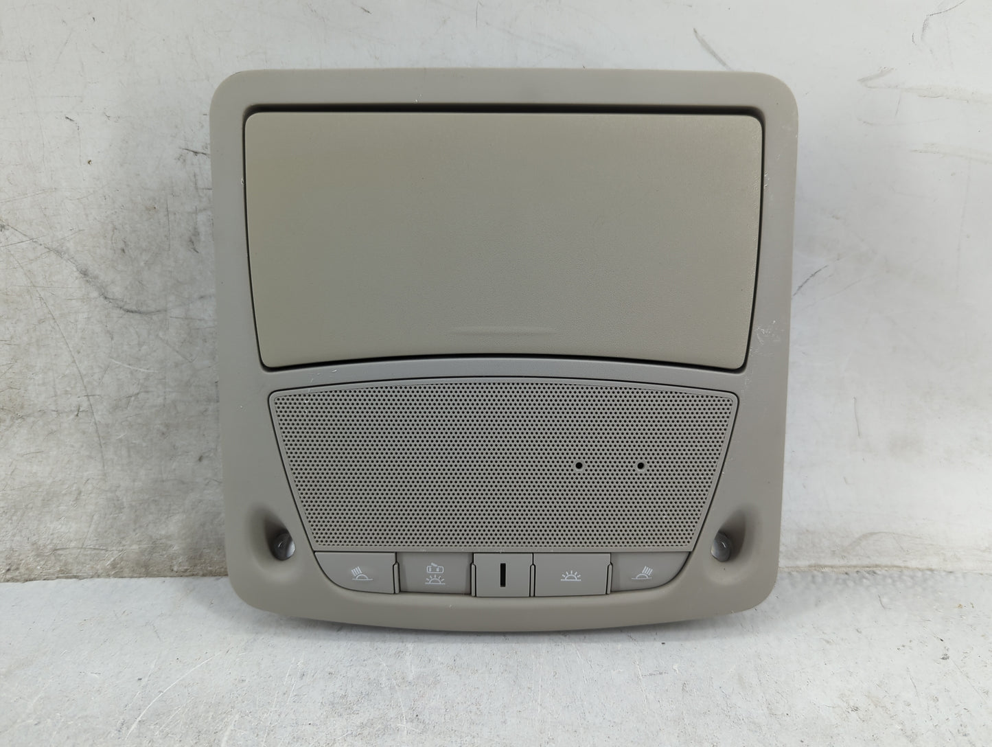 2014 Nissan Sentra Overhead Roof Console Tan - Oemusedautoparts1.com