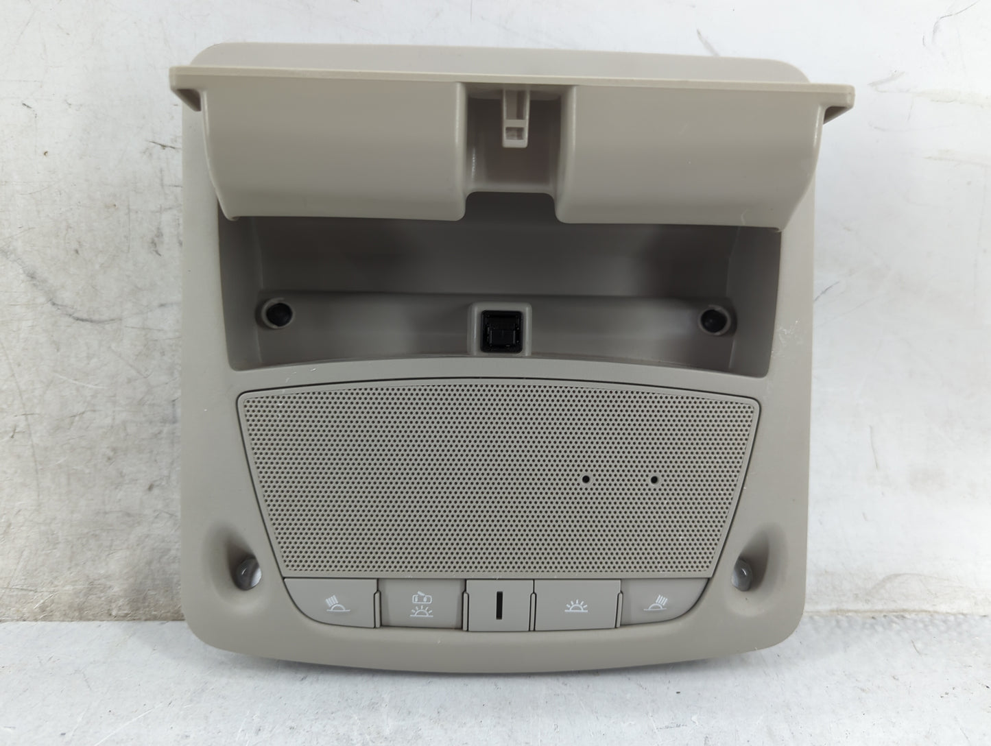 2014 Nissan Sentra Overhead Roof Console Tan - Oemusedautoparts1.com