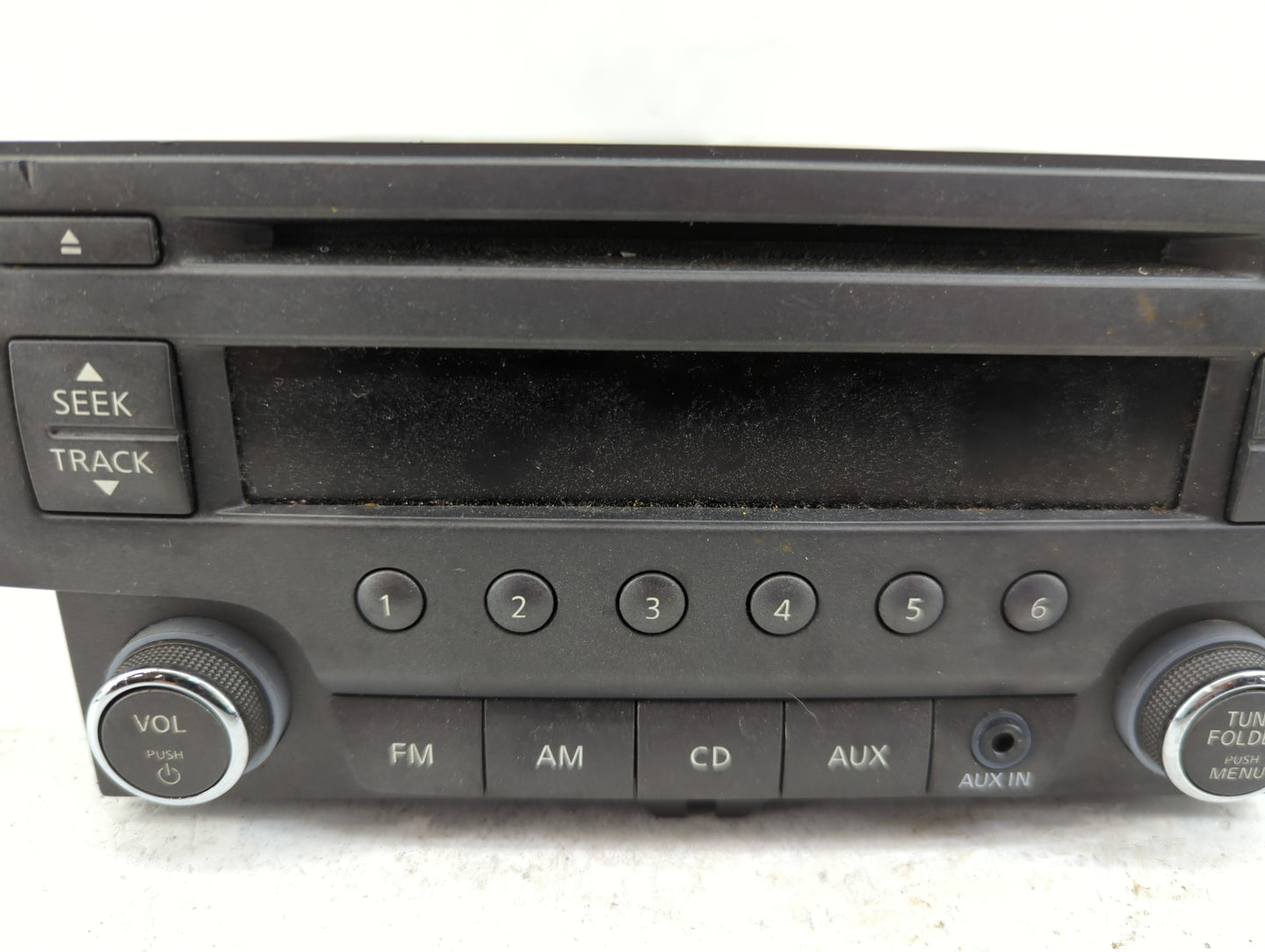2013-2014 Nissan Sentra Radio AM FM Cd Player Receiver Replacement P/N:281853RA2A PN-3365M Fits Fits 2013 2014 OEM Used Auto
