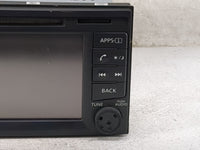2014 Nissan Sentra Radio AM FM Cd Player Receiver Replacement P/N:7612051305 259159JE0A, LCN2K58A00 Fits Fits 2015 OEM Used 