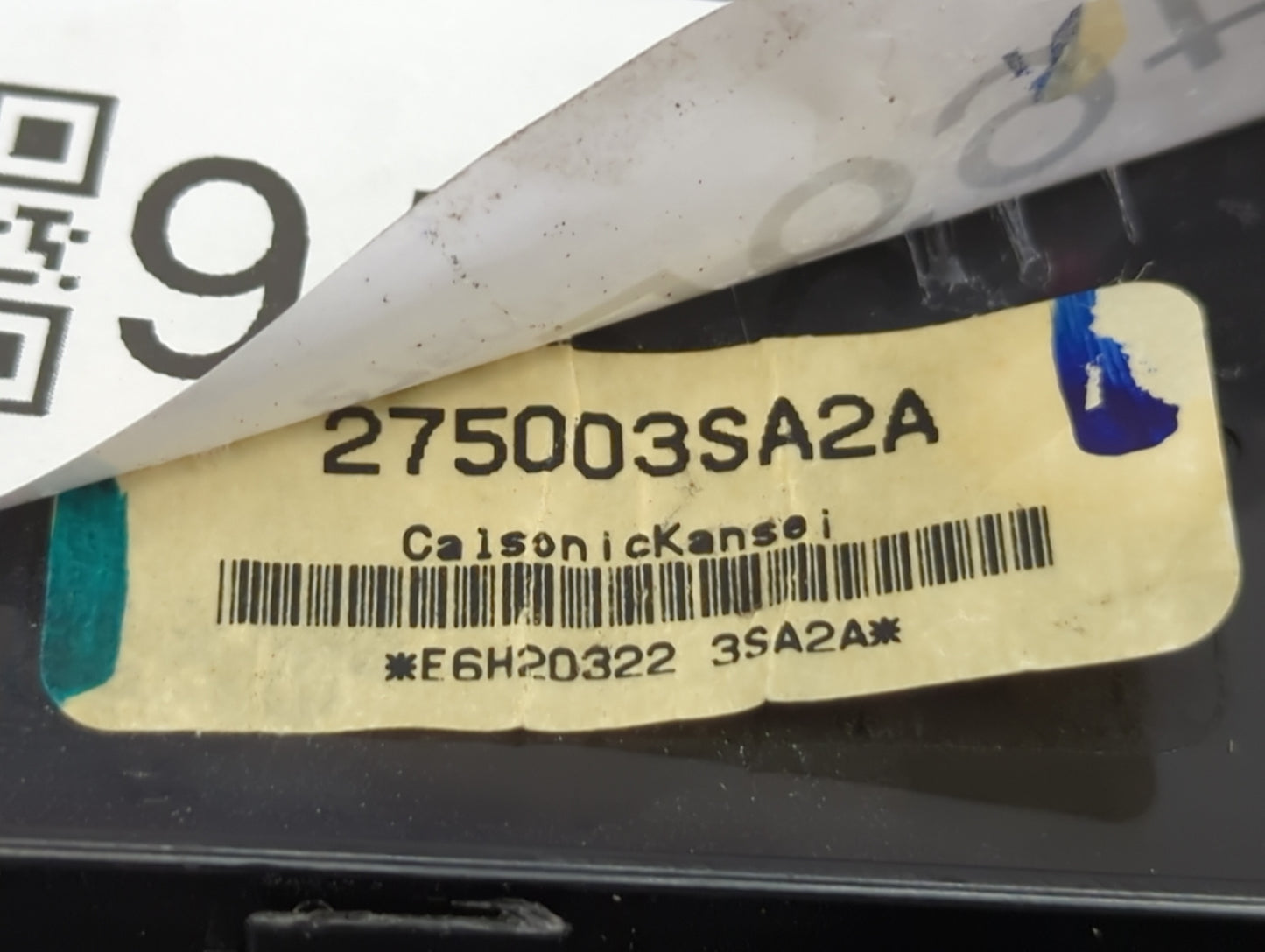 2013-2014 Nissan Sentra Climate Control Module Temperature AC/Heater Replacement P/N:275003SA2A Fits Fits 2013 2014 OEM Used