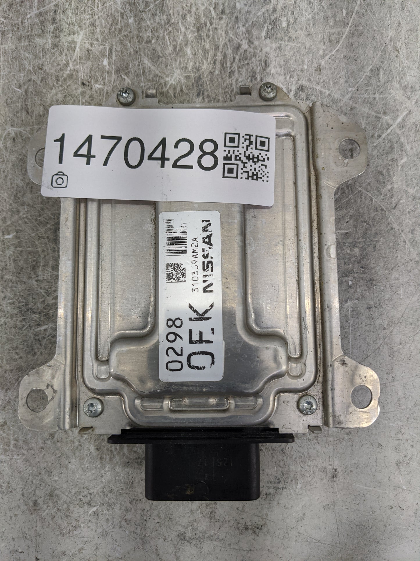 2014 Nissan Sentra PCM Engine Control Computer ECU ECM PCU OEM P/N:31036JJ0AM2A 0261002987, 310F63BE0A Fits OEM Used Auto Pa