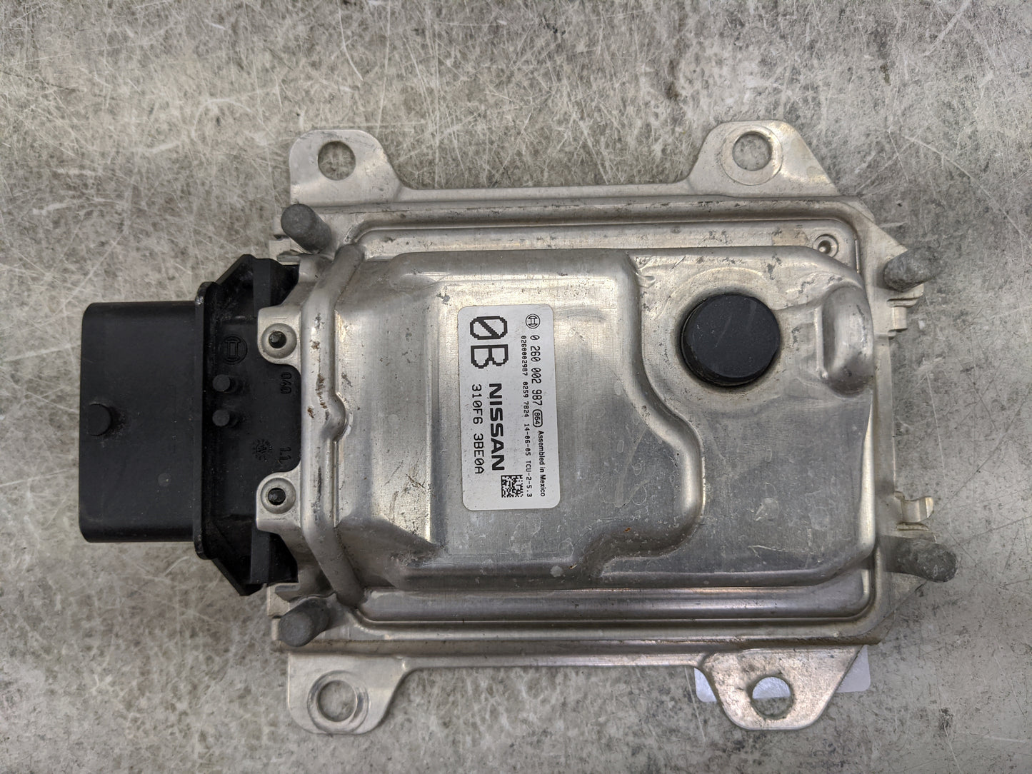 2014 Nissan Sentra PCM Engine Control Computer ECU ECM PCU OEM P/N:31036JJ0AM2A 0261002987, 310F63BE0A Fits OEM Used Auto Pa