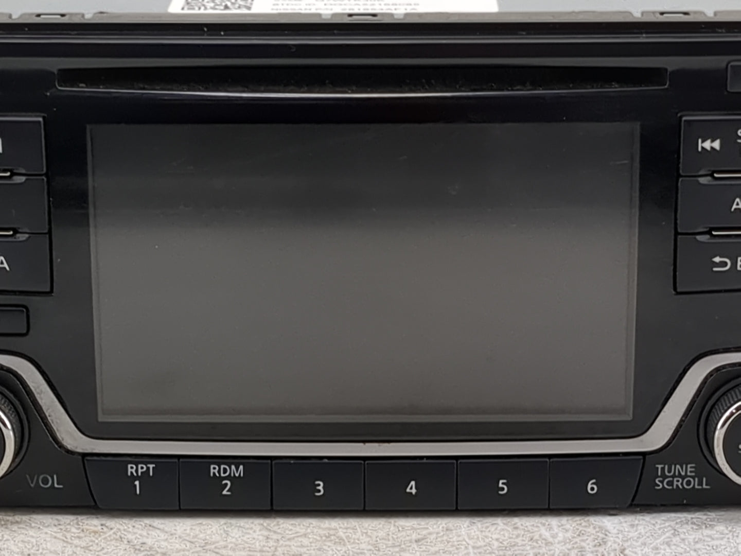 2016 Nissan Sentra Radio AM FM Cd Player Receiver Replacement P/N:28185 4AF1A CQ-FN25E4GX, AN1503 Fits OEM Used Auto Parts -