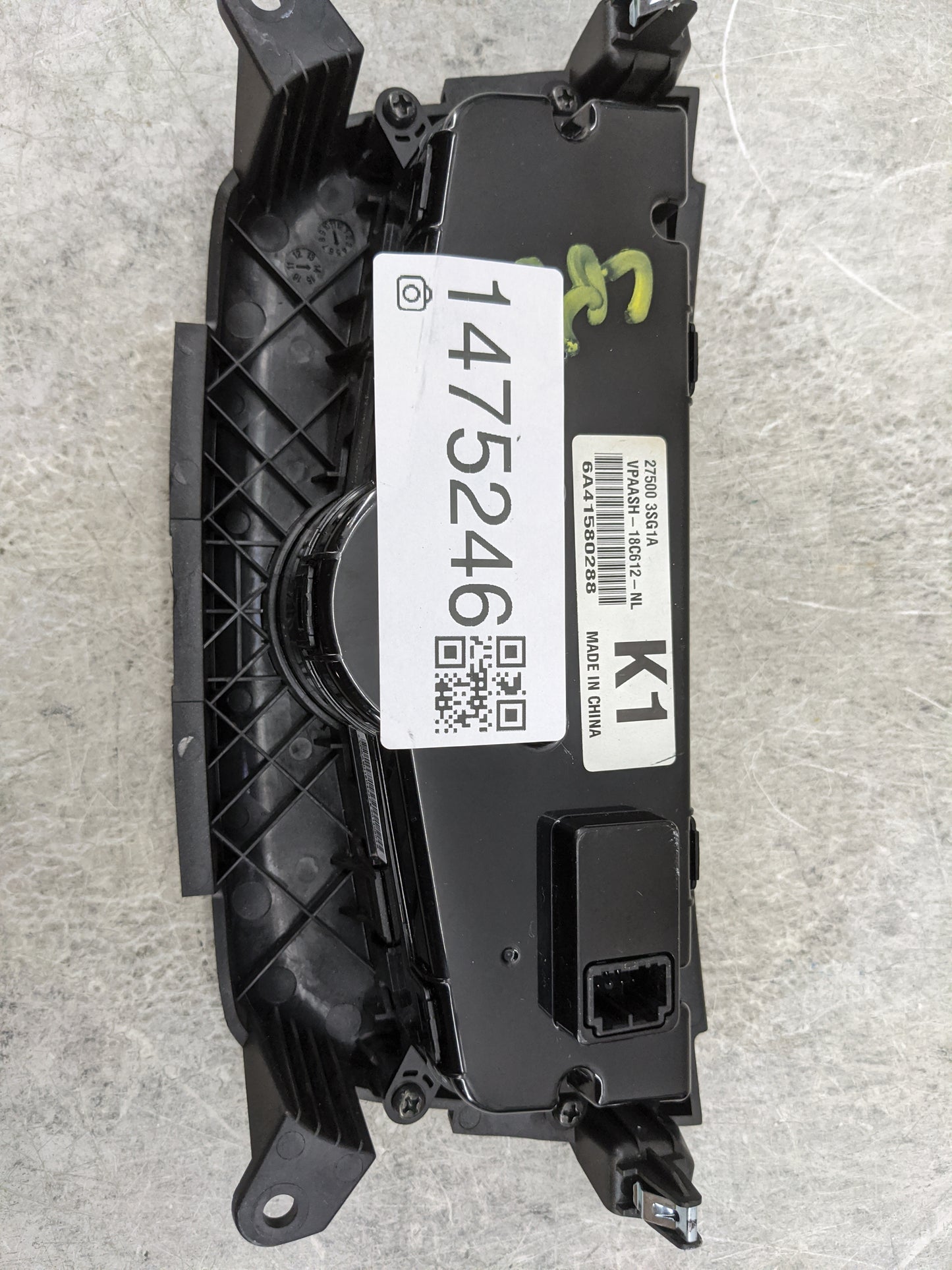 2013-2014 Nissan Sentra Climate Control Module Temperature AC/Heater Replacement P/N:27500 3SG1A Fits Fits 2013 2014 OEM Use