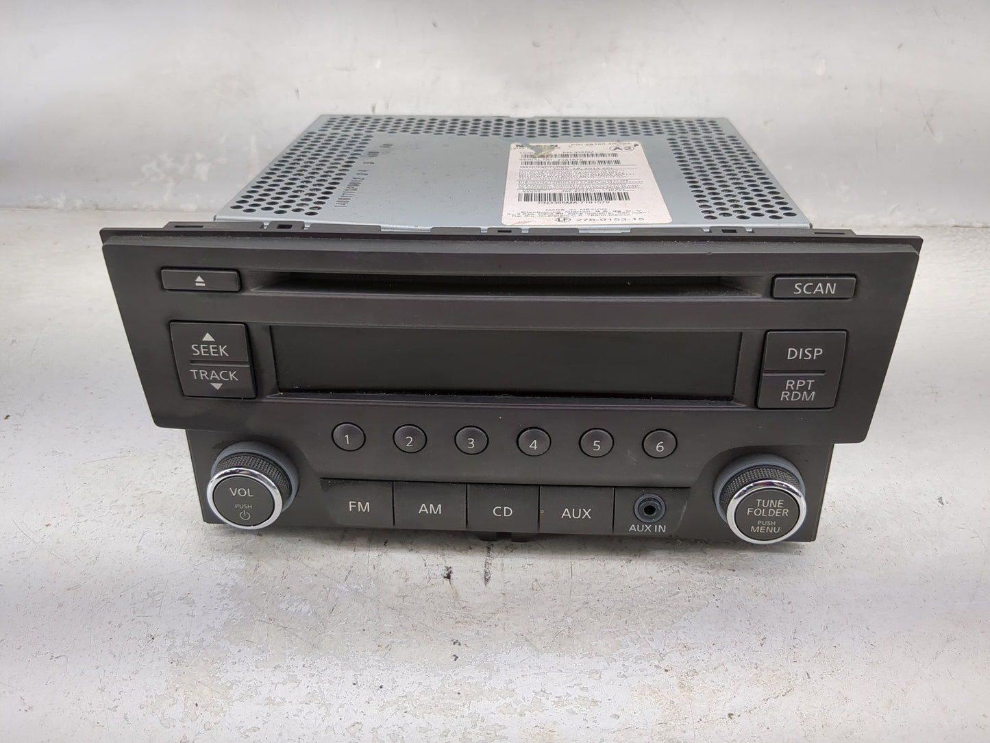 2013-2014 Nissan Sentra Radio AM FM Cd Player Receiver Replacement P/N:281853RA2A PN-3365M Fits Fits 2013 2014 OEM Used Auto