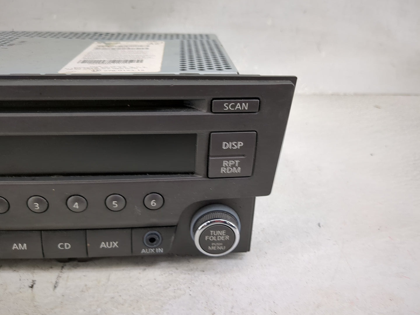 2013-2014 Nissan Sentra Radio AM FM Cd Player Receiver Replacement P/N:281853RA2A PN-3365M Fits Fits 2013 2014 OEM Used Auto