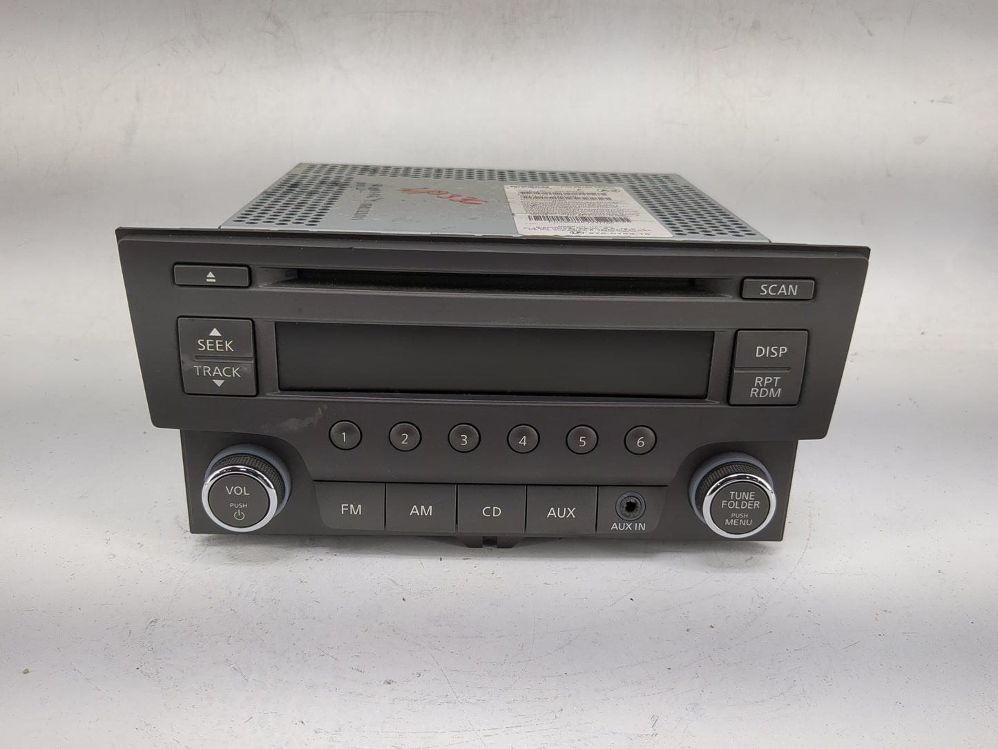 2013-2014 Nissan Sentra Radio AM FM Cd Player Receiver Replacement P/N:281853RA2A PN-3365M Fits Fits 2013 2014 OEM Used Auto