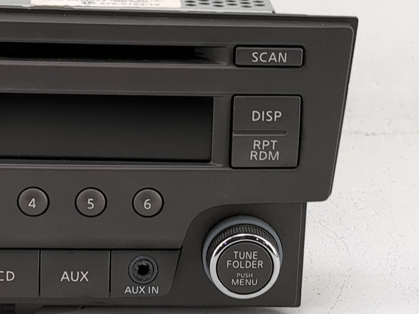 2013-2014 Nissan Sentra Radio AM FM Cd Player Receiver Replacement P/N:281853RA2A PN-3365M Fits Fits 2013 2014 OEM Used Auto