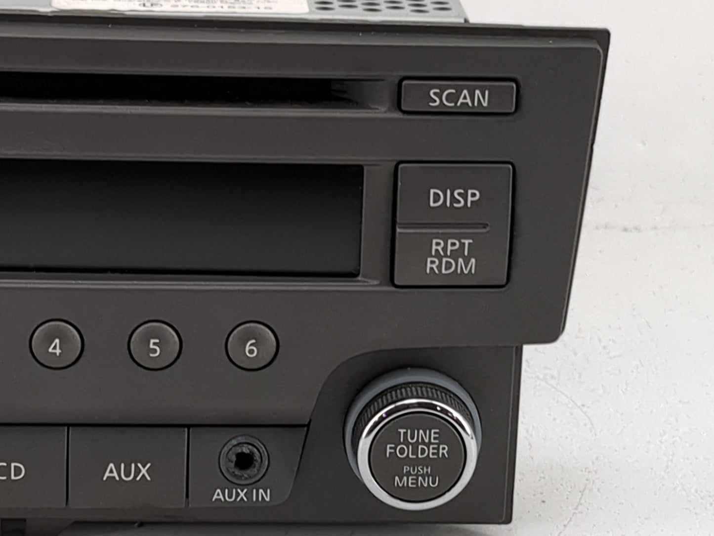 2013-2014 Nissan Sentra Radio AM FM Cd Player Receiver Replacement P/N:281853RA2A PN-3365M Fits Fits 2013 2014 OEM Used Auto