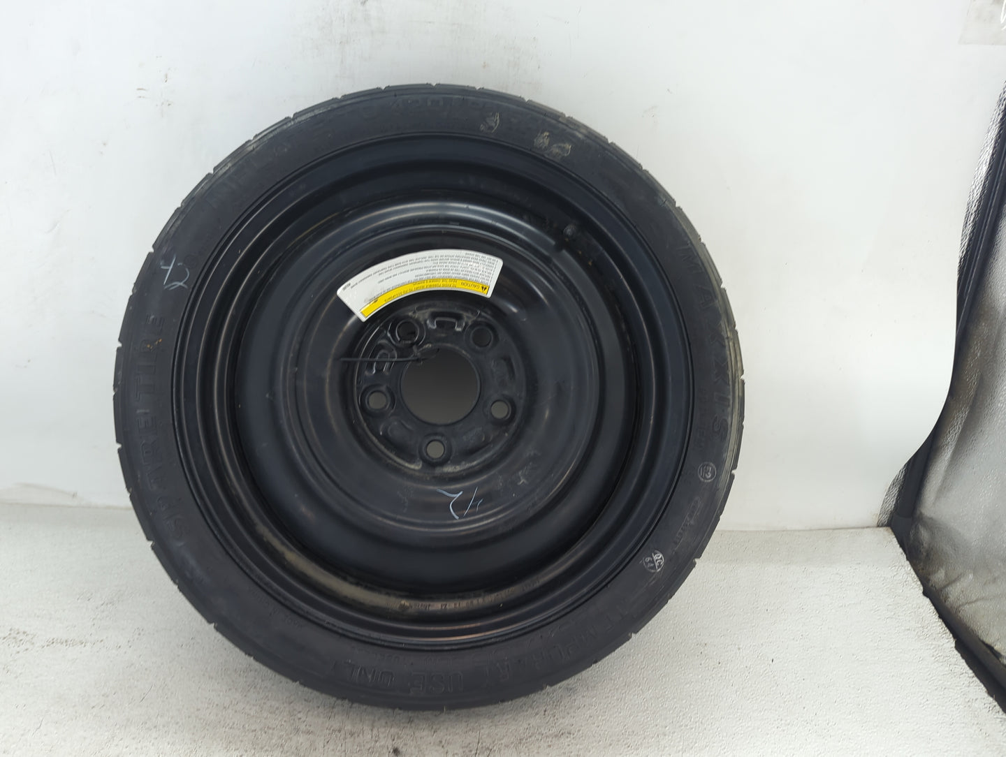 2013-2015 Nissan Sentra Spare Donut Tire Wheel Rim Oem 1486991 - Oemusedautoparts1.com