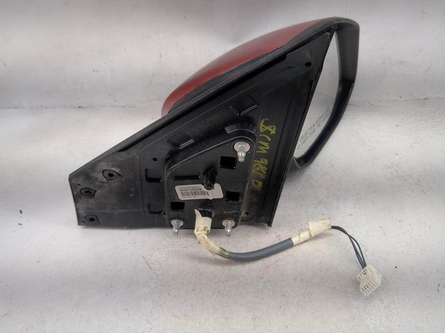 2013-2015 Nissan Sentra Passenger Side View Mirror - Right Door Mirror OEM Used - Oemusedautoparts1.com