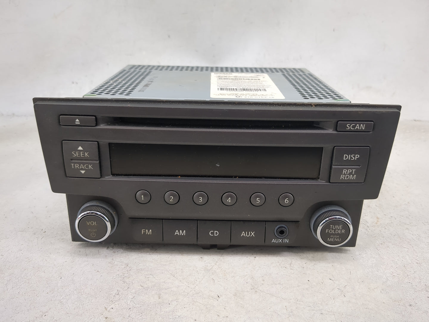 2013-2014 Nissan Sentra Radio AM FM Cd Player Receiver Replacement P/N:281853RA2A PN-3365 Fits Fits 2013 2014 OEM Used Auto 