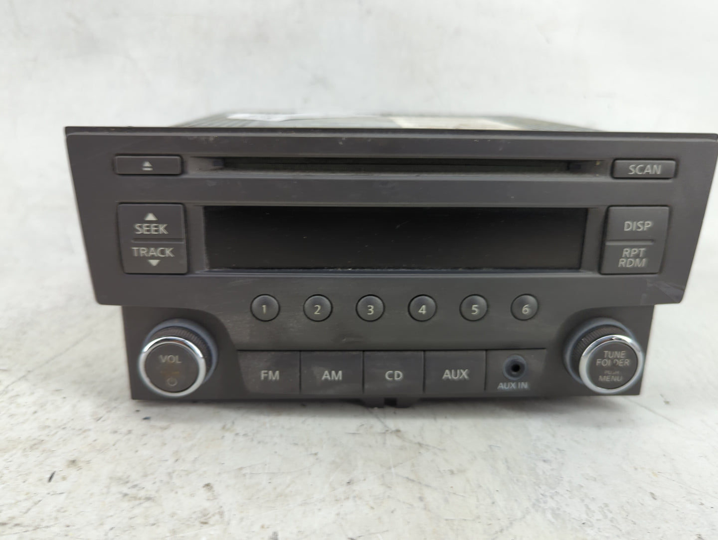 2013-2014 Nissan Sentra Radio AM FM Cd Player Receiver Replacement P/N:281853RA2A PN-3365M Fits Fits 2013 2014 OEM Used Auto