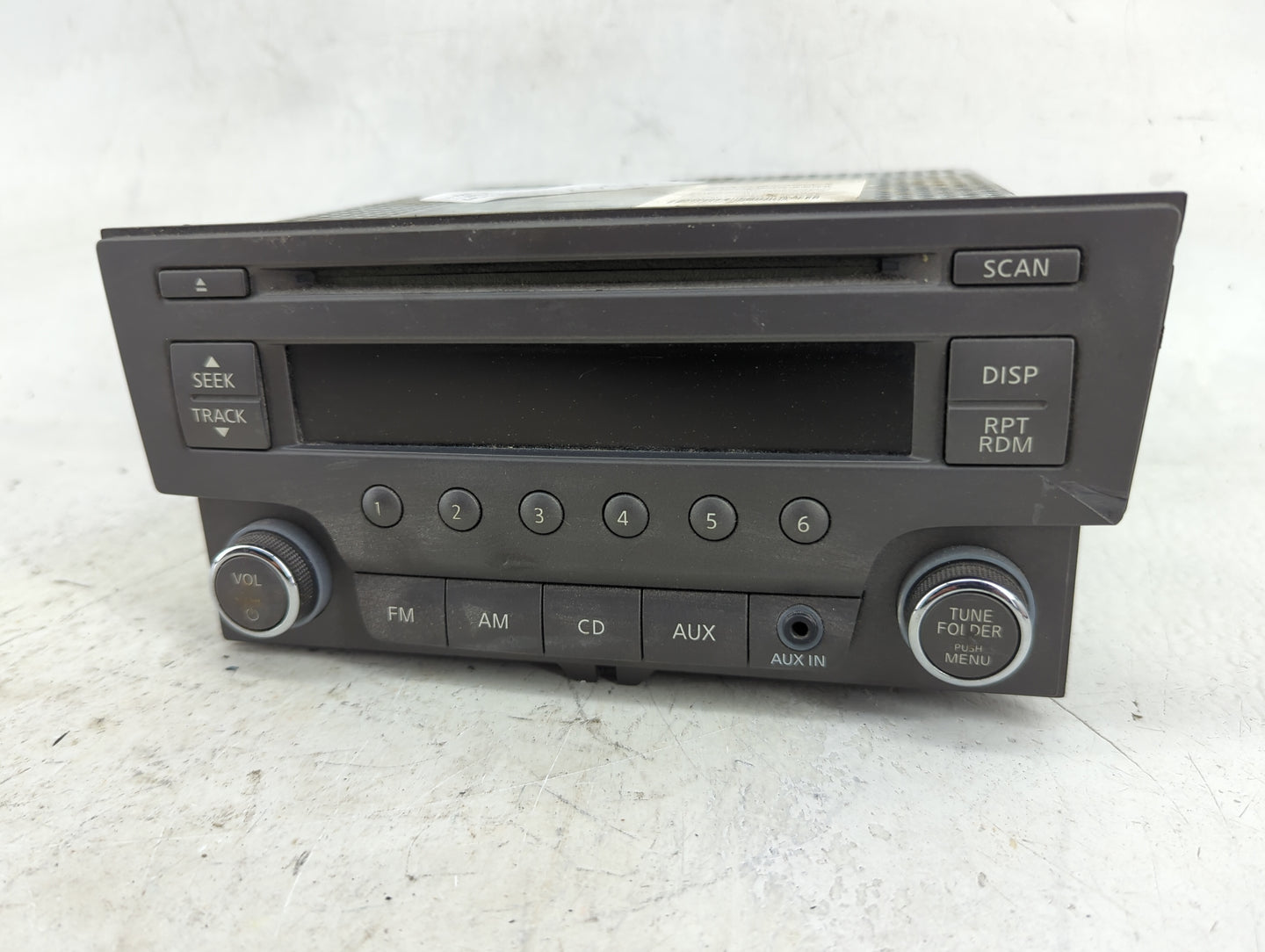 2013-2014 Nissan Sentra Radio AM FM Cd Player Receiver Replacement P/N:281853RA2A PN-3365M Fits Fits 2013 2014 OEM Used Auto
