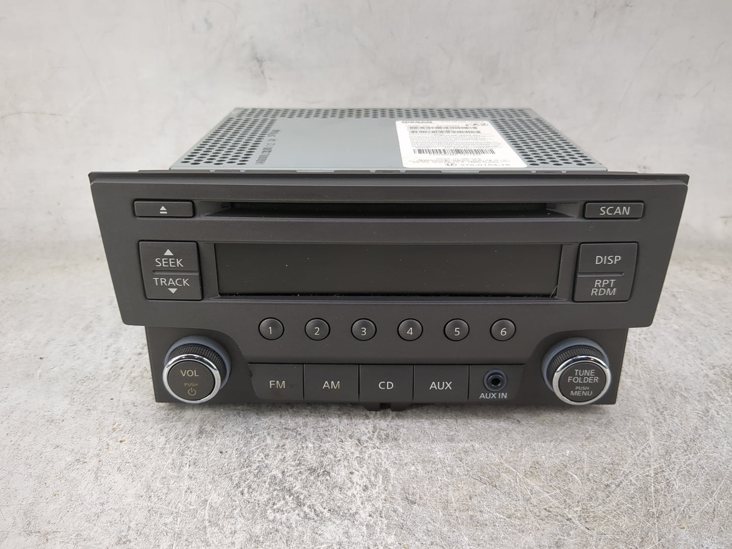 2013-2014 Nissan Sentra Radio AM FM Cd Player Receiver Replacement P/N:28185 3RA2A PN-3365M Fits Fits 2013 2014 OEM Used Aut
