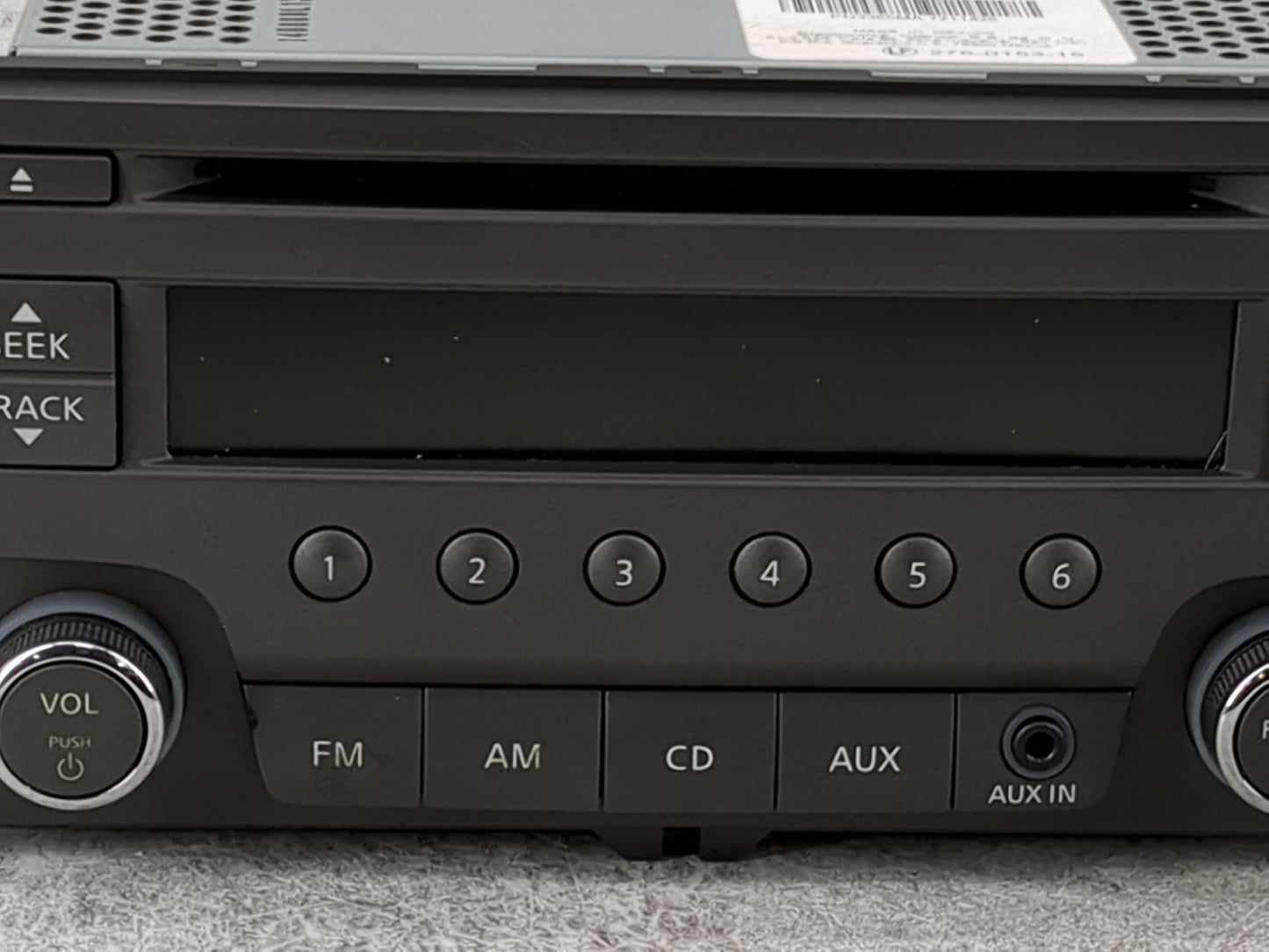 2013-2014 Nissan Sentra Radio AM FM Cd Player Receiver Replacement P/N:28185 3RA2A PN-3365M Fits Fits 2013 2014 OEM Used Aut