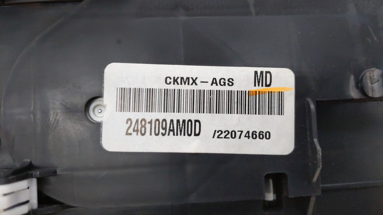 2014-2015 Nissan Sentra Instrument Cluster Speedometer Gauges P/N:248109AM0D Fits Fits 2014 2015 OEM Used Auto Parts - Oemus