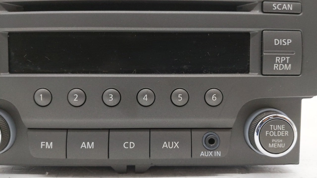 2013-2014 Nissan Sentra Am Fm Cd Player Radio Receiver - Oemusedautoparts1.com