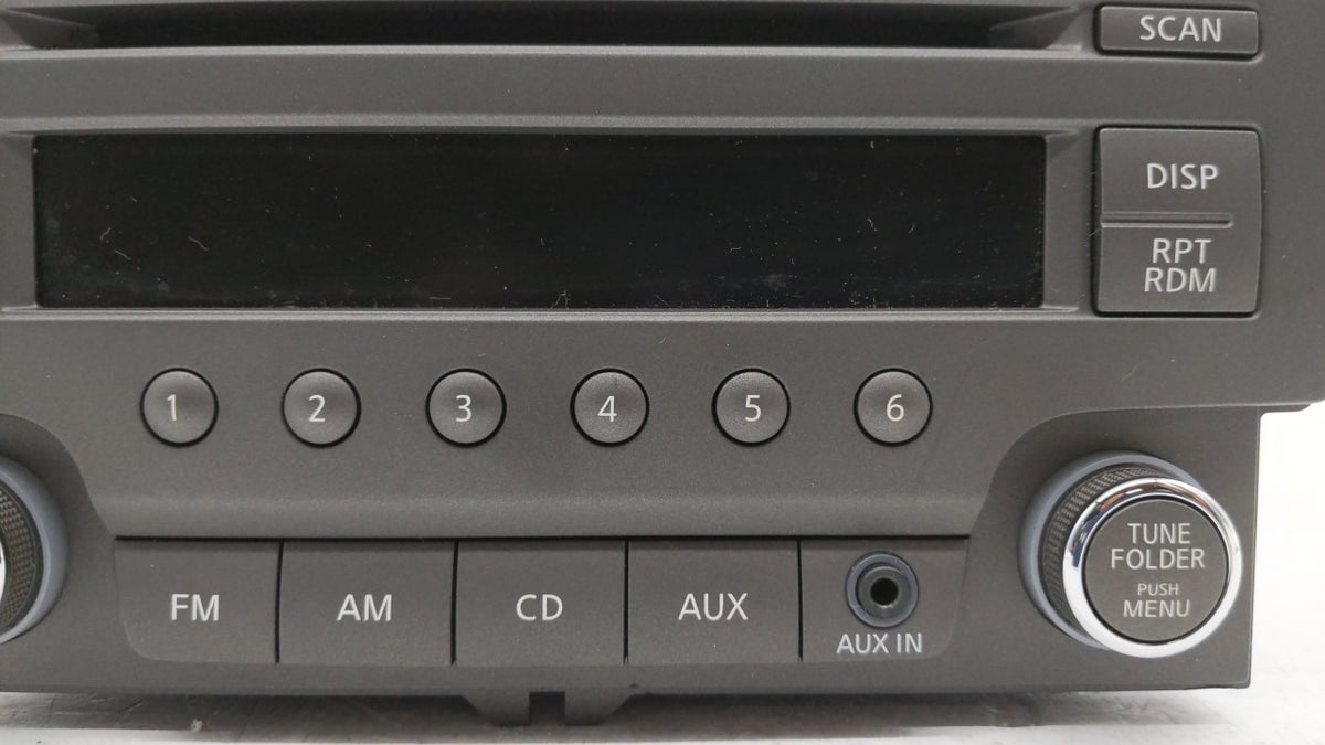 2013-2014 Nissan Sentra Am Fm Cd Player Radio Receiver 159177 - Oemusedautoparts1.com