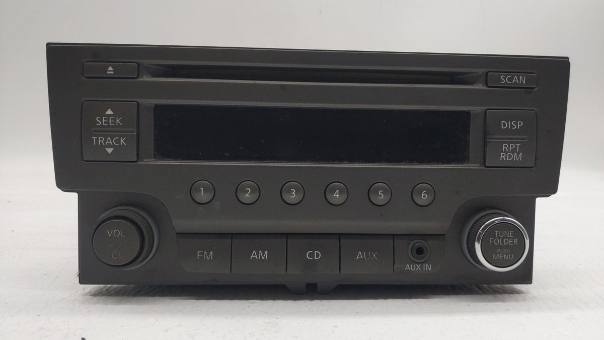 2013-2014 Nissan Sentra Am Fm Cd Player Radio Receiver 177395 - Oemusedautoparts1.com