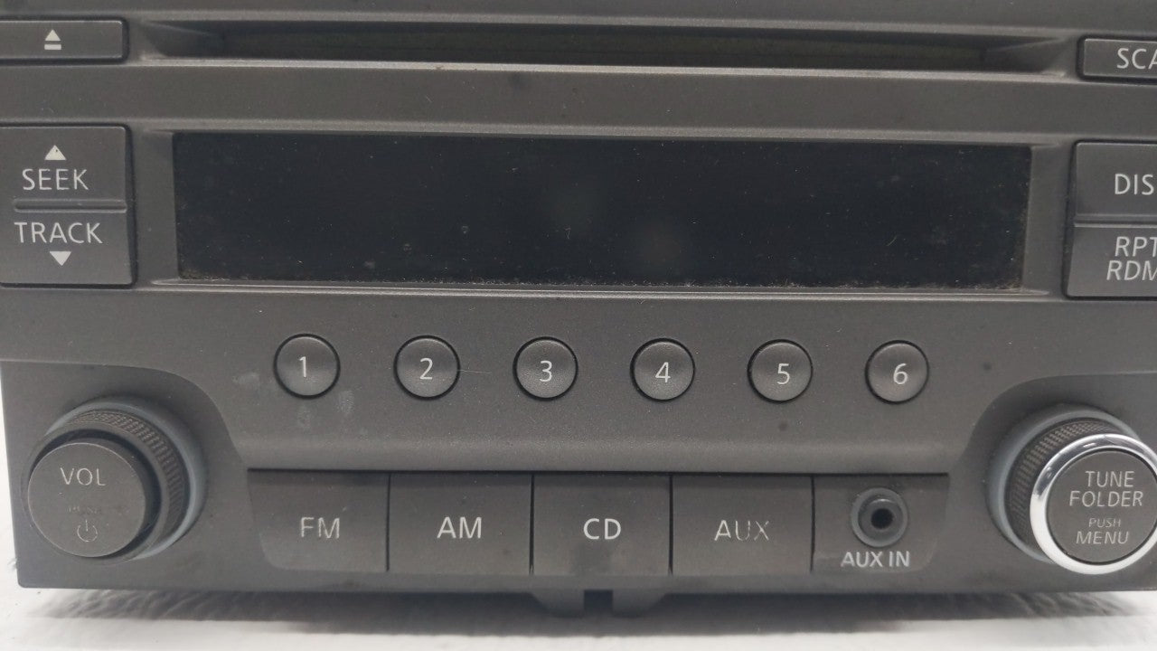 2013-2014 Nissan Sentra Am Fm Cd Player Radio Receiver - Oemusedautoparts1.com