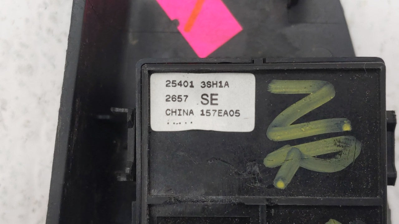 2013-2019 Nissan Sentra Master Power Window Switch Replacement Driver Side Left P/N:25401 3SH1A 80961 3SG0A Fits OEM Used Au