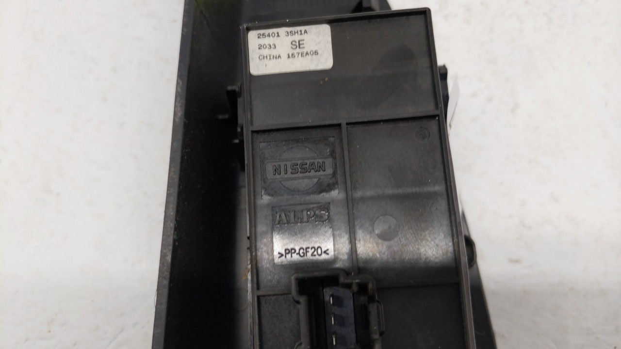2013-2019 Nissan Sentra Master Power Window Switch Replacement Driver Side Left P/N:25401 3SH1A 80961 3SG0A Fits OEM Used Au