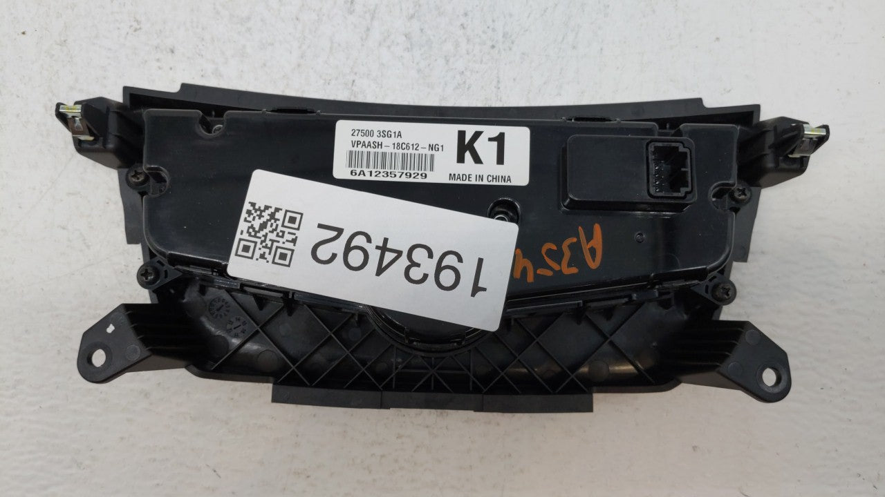 2013-2014 Nissan Sentra Climate Control Module Temperature AC/Heater Replacement P/N:27500 3SG1A 275003SA2A Fits Fits 2013 2