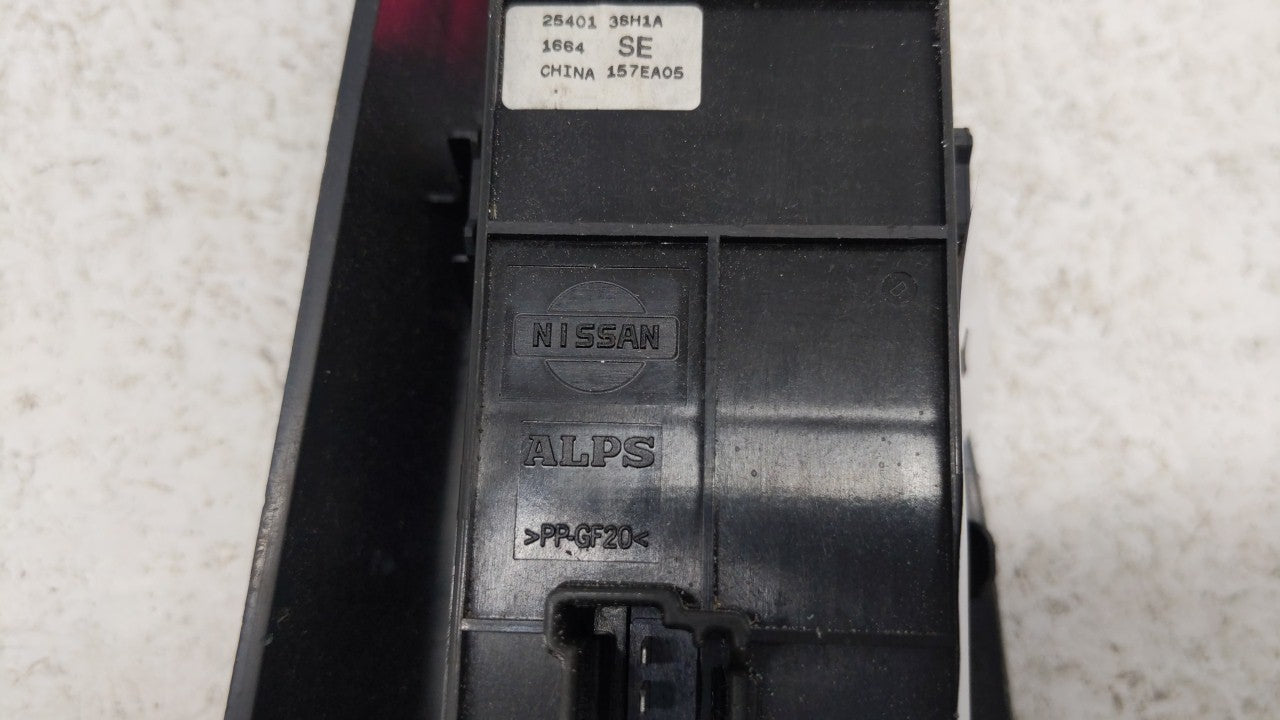 2013-2019 Nissan Sentra Master Power Window Switch Replacement Driver Side Left P/N:25401 3SH1A 80961 3SG0A Fits OEM Used Au
