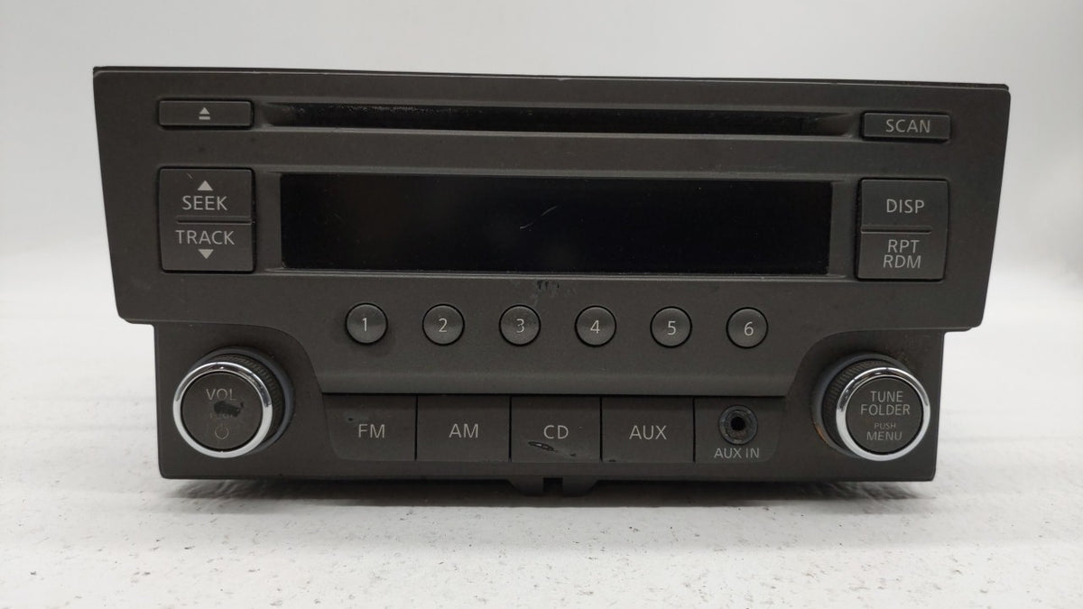 2013-2014 Nissan Sentra Am Fm Cd Player Radio Receiver 196594 - Oemusedautoparts1.com