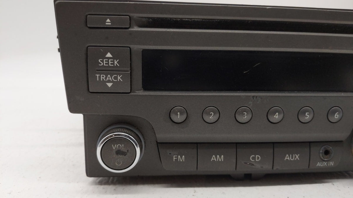 2013-2014 Nissan Sentra Am Fm Cd Player Radio Receiver 196594 - Oemusedautoparts1.com