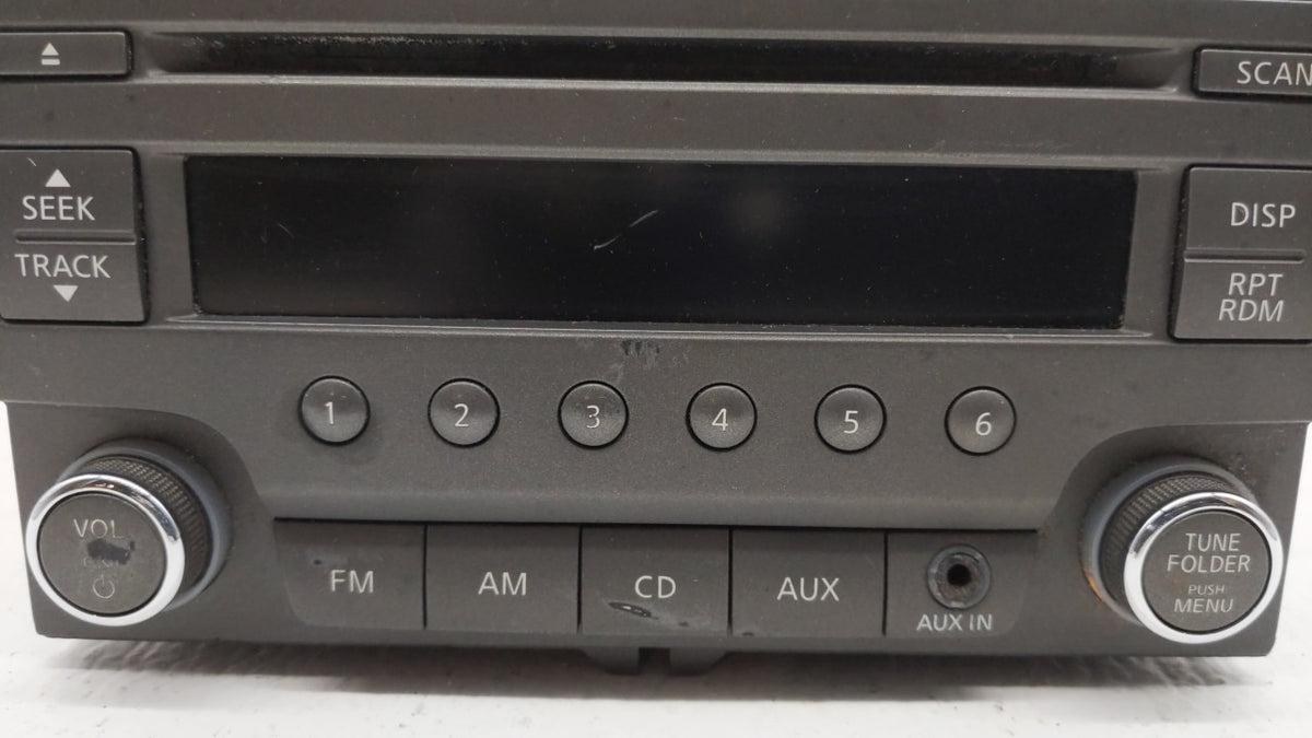 2013-2014 Nissan Sentra Am Fm Cd Player Radio Receiver 196594 - Oemusedautoparts1.com