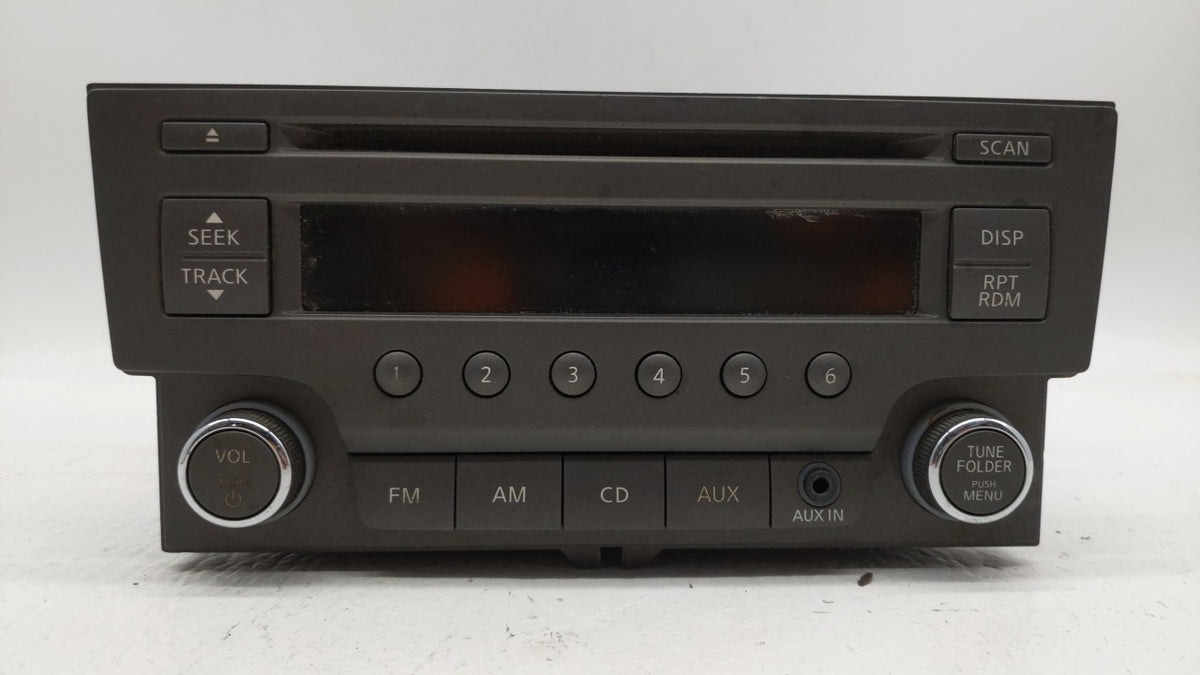 2013-2014 Nissan Sentra Am Fm Cd Player Radio Receiver 228218 - Oemusedautoparts1.com