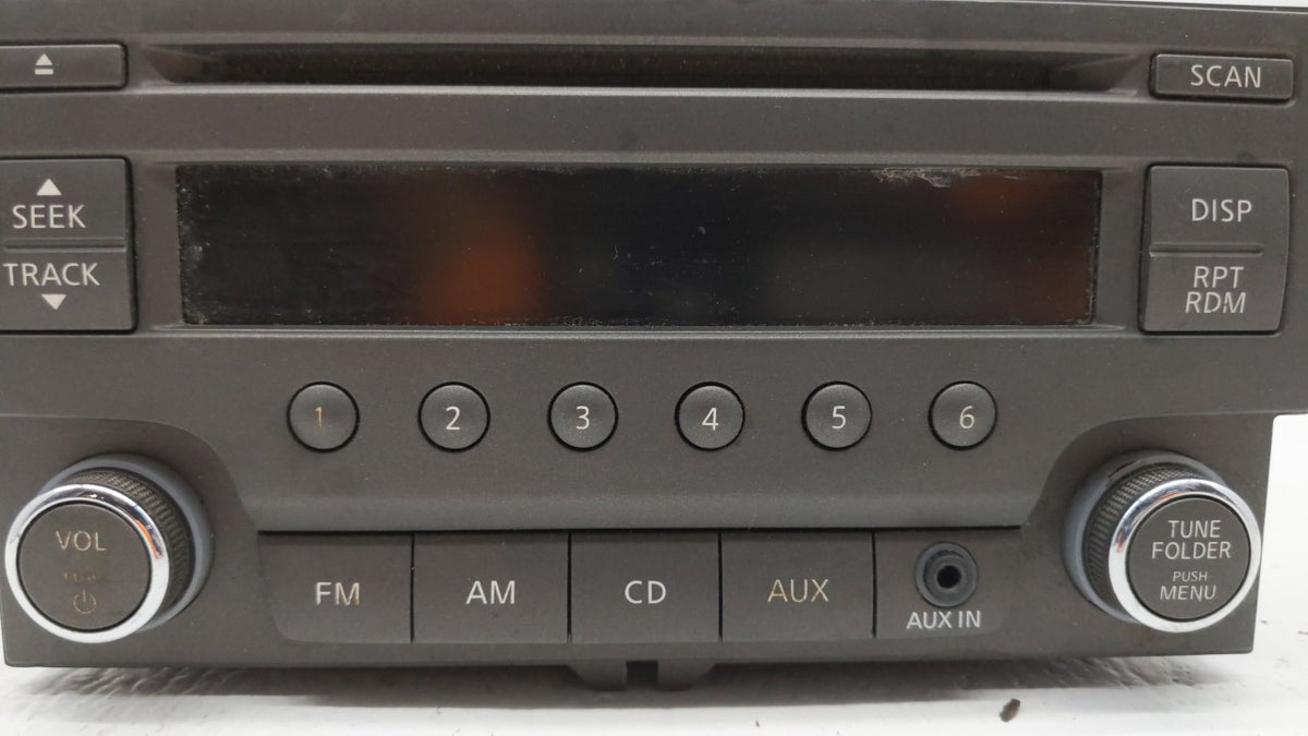 2013-2014 Nissan Sentra Am Fm Cd Player Radio Receiver 228218 - Oemusedautoparts1.com