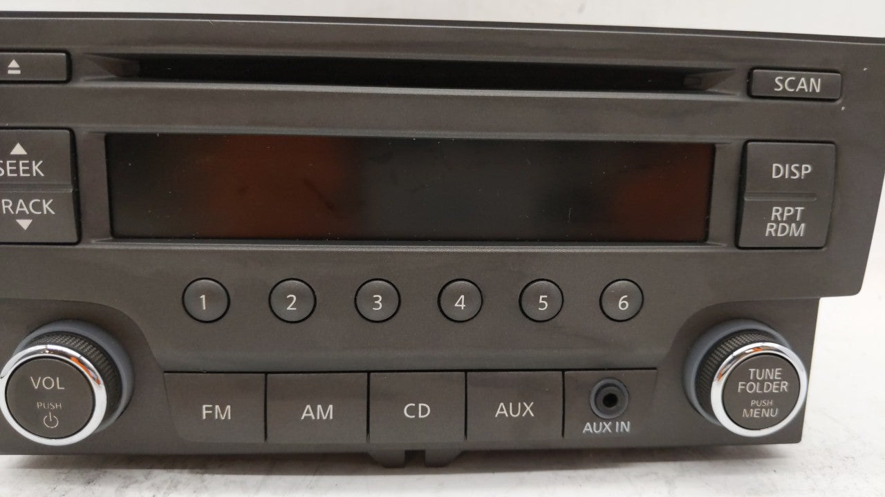 2013-2014 Nissan Sentra Am Fm Cd Player Radio Receiver - Oemusedautoparts1.com