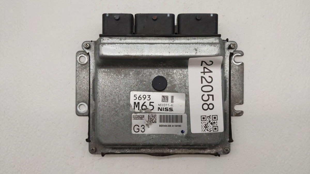 2013-2015 Nissan Sentra PCM Engine Control Computer ECU ECM PCU OEM P/N:BEM404-300 A1 NEC001-666, NEC013-028 Fits 2013 2014 