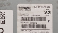 2013-2014 Nissan Sentra Radio AM FM Cd Player Receiver Replacement P/N:28185-3RA2A 28185-3RA2B, 28185 3RA2D Fits Fits 2013 2