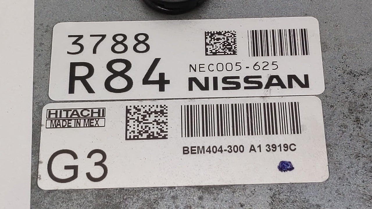 2013-2015 Nissan Sentra PCM Engine Control Computer ECU ECM PCU OEM P/N:BEM404-300 A1 NEC001-666 Fits Fits 2013 2014 2015 OE