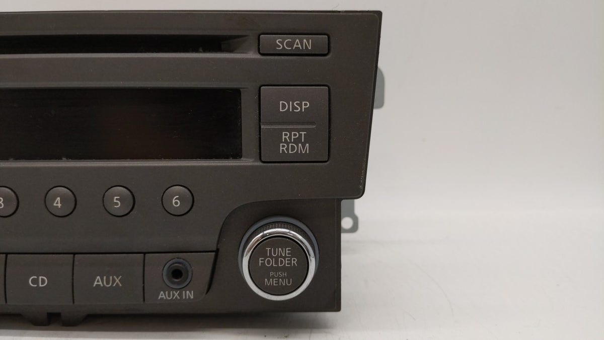 2013-2014 Nissan Sentra Am Fm Cd Player Radio Receiver 269638 - Oemusedautoparts1.com