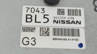 2013-2015 Nissan Sentra PCM Engine Control Computer ECU ECM PCU OEM P/N:BEM404-300 A1 NEC001-666 Fits Fits 2013 2014 2015 OE