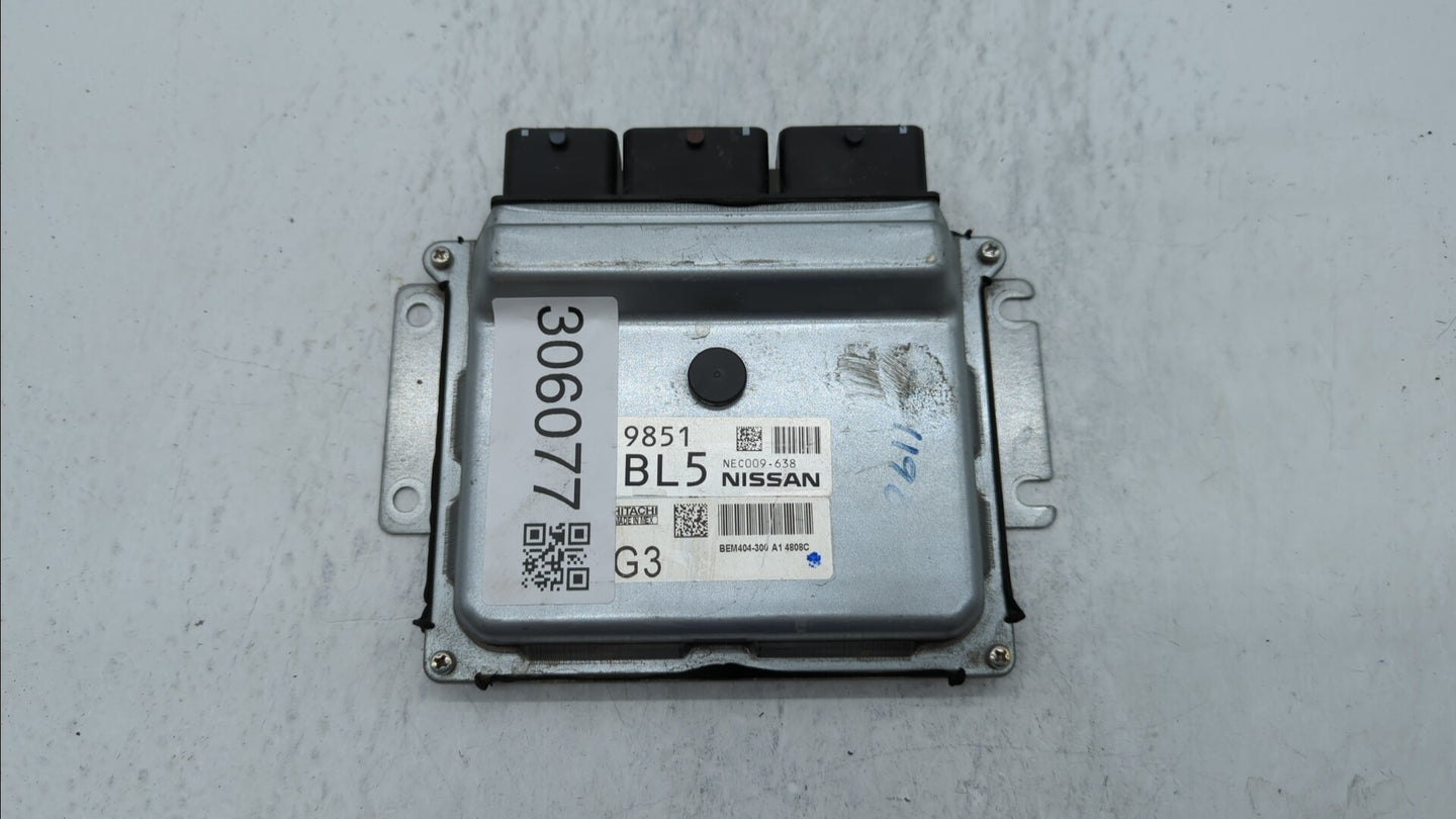 2013-2015 Nissan Sentra PCM Engine Control Computer ECU ECM PCU OEM P/N:BEM404-300 A1 NEC001-666 Fits Fits 2013 2014 2015 OE